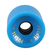 PUENTE 4Pcs Skateboard Wheels PU Wheels Long Board Wheels with ABCE-9 Bearings,