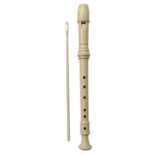DHS 8-Hole Soprano Recorder Musical Instruments for Kids Beginners Free Fingering Chart Cleaning Stick Packaging Bag
