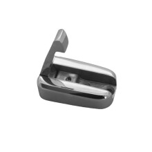 Stainless Steel Spring Folding Marine Grade Loaded Hat Coat Hook Coat Hook Foldable Mirror Polished for Boats Yachts