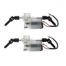 2Pcs 260 Motor Gearbox Gear Box for MN D90 D91 MN98 MN99S MN45 1/12 RC Car Spare Parts Upgrade Accessories
