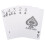 Multiplayer Game Card  Box Packed Waterproof Texas Playing Cards Plastic Durable Poker Magic Tricks Tool,Black 4