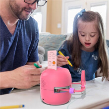 2X Interactive Educational Drawing Robot Learning Toy with 200 Cards Early Educational Toys for Girl and Boy