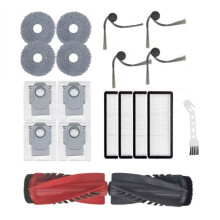 18 Pcs for Qrevo C / Curv / CurvC / / EdgeC / 5AE / S5V Sweeping Main Side Brush Mop Filter Dust Bags