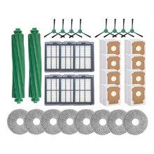 32PCS for 505 Combo / 405 Combo Robot Vacuum Cleaner Brush HEPA Filter Mop Cloth Dust Bag Spare Parts