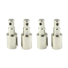 4Pcs Metal Differential Cup Diff Cup 104001-1943 for 104001 1/10 RC Car Spare Parts Accessories