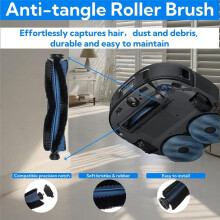 For X10 Pro Omni Robot Vacuum Accessories Main Side Brushes Mop Cloths HEPA Filters Dust Bags Spare Parts