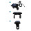 24-72V E-Bike LCD-S966 Colorful Display Control Panel with NFC Function SM Plug Electric Bicycle Accessories 10