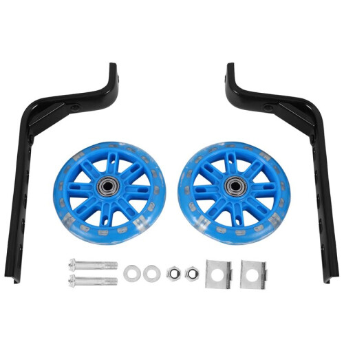 Rodas de Treinamento Infantis para Bicicleta de 20 Polegadas Rodas de Treinamento de Bicicleta Flash Rodas de Treinamento de Bicicleta com 2