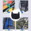36PCS Magnetic Cable Tie Holders, Flexible Nylon Zip Ties, Button , for Home Office Workshop Garage Use 8