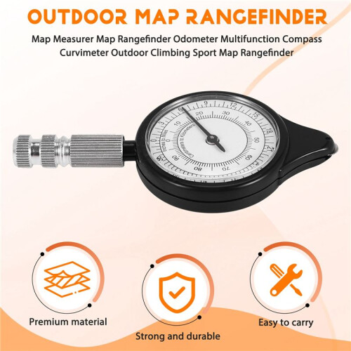 Map Measurer Map Rangefinder Odometer Multifunction Compass Curvimeter Outdoor Climbing Sport Map Rangefinder 1
