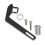 2PCS Metal Transmitter Steering Wheel Trigger One-Handed Control Adapter for  TRX4 Small MAXX UDR 3