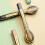 3pcs Stainless Steel Dinnerware Set Flatware Camping Travel Sets Chopsticks Fork Spoon Cutlery Case Tableware 2