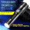 Led Flashlight P70 Torch Powerful Zoom Telescopic Flashlight Portable Lantern Long Lasting Rechargeable Camping Lamp 3