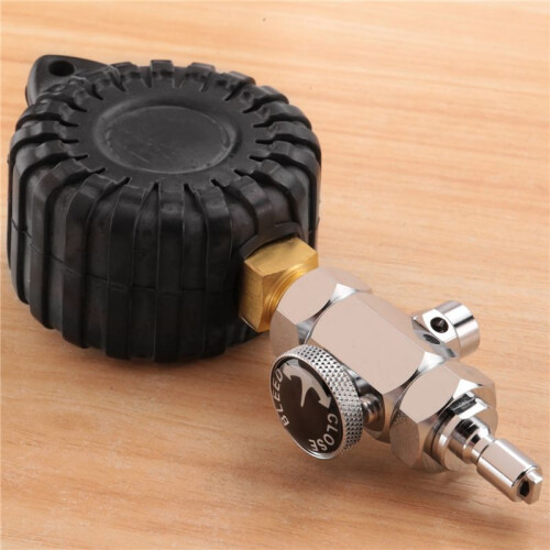 Scuba Diving Pressure Gauge for BCD Regulators Checkers Analyser 300PSI Gas Output Adjustable Testing Table 2