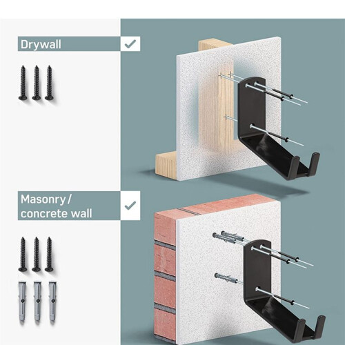 Wall-Mounted Bicycle Pedal Mounting Bracket Heavy-Duty Bicycle Fixed Hook Pedal Bicycle Storage Bracket 2