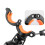 Bicycle Light Holder, Multifunctional Rotatable Flashlight Holder, Bicycle Headlight Holder Black+Green 5