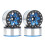 Aro Preto Azul Carro de Escalada AX90069 Do Pneu da Roda Do Metal de 1,55 Polegadas para JIMNY CC01 2