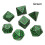 Yellow 7 Pcs for TRPG DND Dice Set Acrylic Multi-Sided 7-Die D4-D20 Polyhedral Dice Table Game Math Tabletop 2