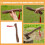 Solid Wood Handle Camping Hatchet Tools Wood Part Accessory Handle Replacement Handles Replacement Handle Wood Handle 6