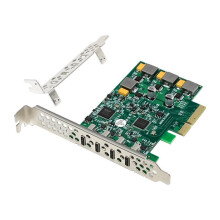 PCIe X4 ASM3142 10Gbps USB3.1 4-Port Type-C Expansion Card USB 3.1 PCIE Raiser Card PCI-E to USB3.1 Type-C Adapter Card