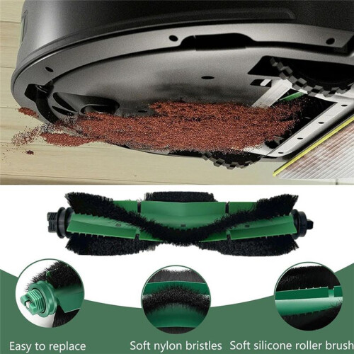 Roller Side Brush Mops Dust Bags Robot Vacuum for   Combo Essential/2 Essential, Vac 2 Essential/105 2