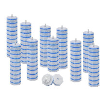 100 Count Toilet Wand Refills for , Disposable Toilet Brush Fiber Bowl Cleaner Brush for Closestool Cleaning