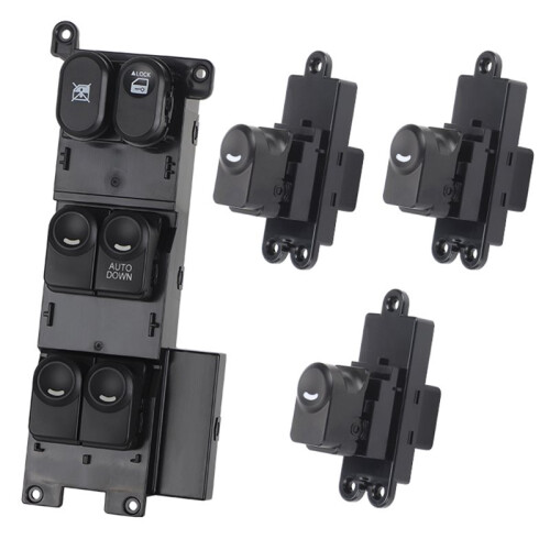 RHD Front Right Master Window  & Rear  Button for  I30 FD 2007-2012 93570-2L910 93580-2L010