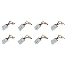 8X 36V 48V 350W E-Bike Brushless Controller 6 Tube Dual Mode for Electric Bicycle Scooter Speed Intelligent Dual Motor