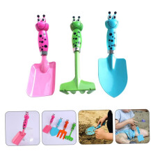 3PCS Outdoor Garden Digging Tools Beach Toys Supplies Kids Suit Multifunction Iron Sand Shovel