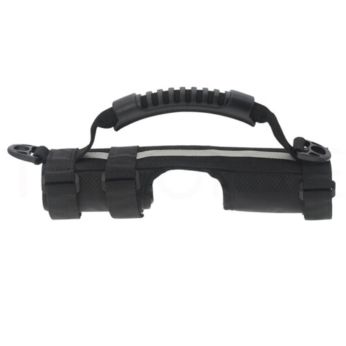 Folding Bike Frame Handle Carrier, Portable Carry Handle with Shoulder Strap Compatible with Scooter