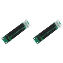 2X SCSI SCA 80 Pin to 68 Pin Hard Disk Adapters Transmit Data PC Spare Parts Converter Cards Repairing Parts