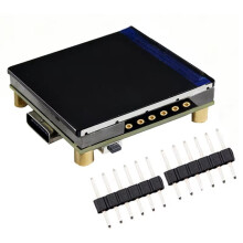 ESP32-C6 1.3" LCD RISC-V Development Board, ST7789 240x240 Display, WiFi BLE 5 for , -Port QST LVGL