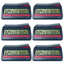 6X Professional Advanced Chess Digital Timer Chess Clock Count Down Board Game Clock PS-1688