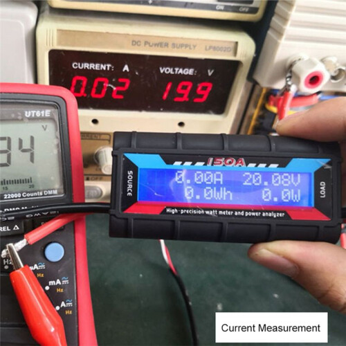 150A Power Meter RC Model Aircraft Power Meter Analyzer Current Power Meter Solar  Tester with Connector 1