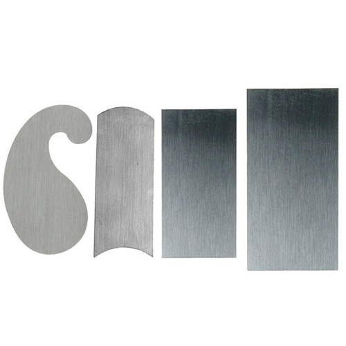 4pcsWoodworking Cabinet Scraper Set - Curved and Straight Scrapers,