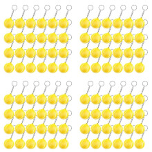 96 Pack Tennis Keychains, Tennis Stress Keychains,Sports Keychains,Carnival Reward for Boy Girls Kids