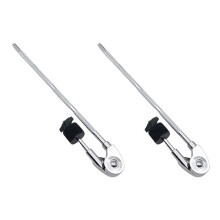 2X Drum Extension Clamp Cymbal,Removable,Drum Accessories, Cymbal Clamp Holder for Drum Percussion Instrument Drum Rod