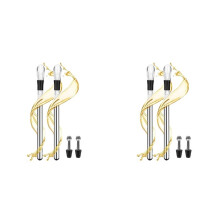 4X Wine Chiller Stick, Wine Cooling Stick, Wine Cooling Stick, 3-in-1 Stainless Steel Wine Cooler Stick with Nozzle