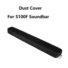 Stretch Dust Cover for S100F Soundbar, Soft Protective Fleece Cover Spandex Dust Sleeve with Drawstring Strap