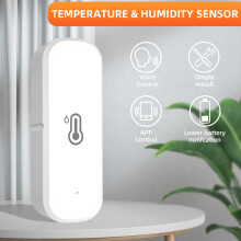 4X ZigBee Fukt- och Temperatursensor Hygrometer Termometer Fjärrövervakning och Varningar Home
