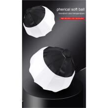 2st 35 cm Globe Lantern Softbox Mount Quick Diffuser Ring Soft Light Modifier för Filmproduktion och Videoinspelningar