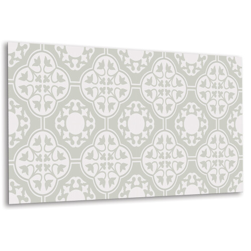 Panneau Autocollant Mural En Vinyle 100 x 50 cm, Solution Décorative Résistante Ornement De Fleur