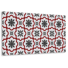 Panneau Mural PVC Adhésif 100 x 50 cm, Décoration Intérieure Résistante Étoiles Géométriques