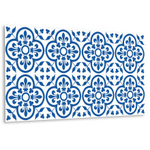 Habillage Mural En Vinyle 100 x 50 cm, Panneau Autocollant Décoratif Motifs Royaux