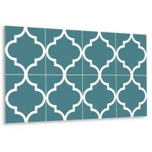 Revêtement Mural Souple Autocollant 100 x 50 cm, Décoration Facile À Installer Style Arabe