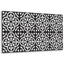 Décoration Murale En Vinyle 100 x 50 cm, Panneau Autocollant Facile À Découper Style Oriental