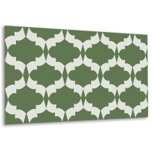 Panneau Adhésif En Vinyle 100 x 50 cm, Revêtement Décoratif Pour Intérieur Abstraction Orientale