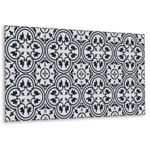 Habillage Mural Vinyle Autocollant 100 x 50 cm, Solution De Rénovation Intérieure Modèle De Plante