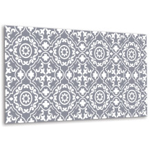 Panneau Mural Vinyle Lavable 100 x 50 cm, Revêtement Autocollant Pour Intérieur Motif Arabe