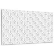 Panneau Décoratif Vinyle Adhésif 100 x 50 cm, Surface Résistante Aux Taches Style Moderne